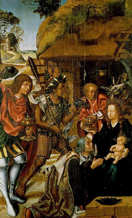 FERNANDES, Vasco Adoration of the Magi dfg